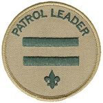 patrol leader badge